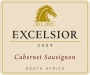 Excelsior Cabernet Sauvignon 2009 Front Label