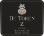 De Toren Z 2008 Front Label