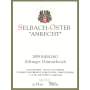 Selbach Oster Zeltinger Himmelreich Riesling Anrecht 2009 Front Label