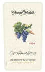 Chateau Ste. Michelle Canoe Ridge Estate Cabernet Sauvignon 2008 Front Label