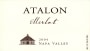 Atalon Merlot 2004 Front Label