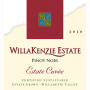WillaKenzie Estate Estate Cuvee Pinot Noir 2010 Front Label