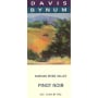 Davis Bynum Russian River Pinot Noir 2009 Front Label