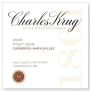 Charles Krug Carneros Pinot Noir 2008 Front Label
