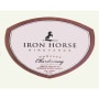 Iron Horse Unoaked Chardonnay 2008 Front Label