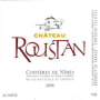 Chateau Roustan Rouge Costieres de Nimes 2008 Front Label