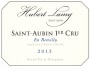 Hubert Lamy Saint-Aubin En Remilly Premier Cru 2013 Front Label