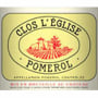 Clos L'Eglise Pomerol  2001 Front Label