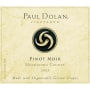 Paul Dolan Vineyards Pinot Noir 2008 Front Label