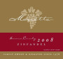 Marietta Cellars Zinfandel 2008 Front Label