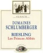 Domaines Schlumberger Les Princes Abbes Riesling 2007 Front Label