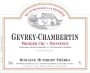 Domaine Humbert Freres Gevrey-Chambertin Poissenot Premier Cru 2012 Front Label