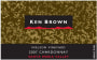 Ken Brown Nielson Vineyard Chardonnay 2007 Front Label