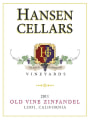 H & G Old Vine Zinfandel 2011 Front Label