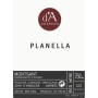 Joan d'Anguera Montsant Planella 2009 Front Label