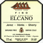 Gutierrez Colosia Fino Elcano (375ML half-bottle) Front Label