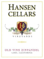 H & G Hansen Cellars Old Vine Zinfandel 2013 Front Label