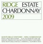 Ridge Estate Chardonnay 2009 Front Label