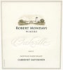 Robert Mondavi Oakville District Cabernet Sauvignon 2007 Front Label