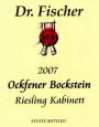 Dr. Fischer Ockfener Bockstein Kabinett 2007 Front Label