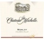 Chateau Ste. Michelle Columbia Valley Merlot 2007 Front Label