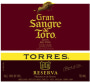 Torres Gran Sangre de Toro 2007 Front Label