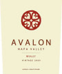 Avalon Napa Merlot 2009 Front Label