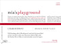 Mia's Playground Russian River Valley Chardonnay 2008 Front Label