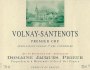 Jacques Prieur Volnay-Santenots Premier Cru 2012 Front Label