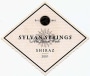 Sylvan Springs McLaren Vale Shiraz 2001 Front Label