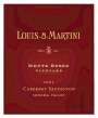 Louis Martini Monte Rosso Cabernet Sauvignon 2005 Front Label