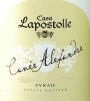 Lapostolle Cuvee Alexandre Syrah 2007 Front Label