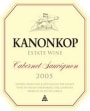Kanonkop Cabernet Sauvignon 2005 Front Label