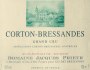 Jacques Prieur Corton Bressandes Grand Cru 2010 Front Label