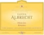 Lucien Albrecht Reserve Riesling 2009 Front Label