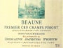 Jacques Prieur Beaune Champs Pimont Premier Cru Blanc 2013 Front Label