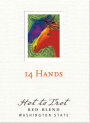 14 Hands Hot to Trot Red Blend 2009 Front Label