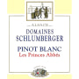Domaines Schlumberger Les Princes Abbes Pinot Blanc 2007 Front Label
