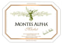 Montes Alpha Series Merlot 2009 Front Label