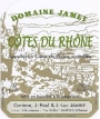 Domaine Jamet  Cotes du Rhone 2013 Front Label