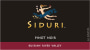 Siduri Russian River Pinot Noir 2009 Front Label