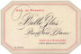 Belle Glos Oeil de Perdrix Pinot Noir Blanc 2009 Front Label