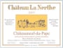Chateau La Nerthe Chateauneuf-du-Pape Blanc 2009 Front Label