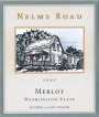 Woodward Canyon Nelms Road Merlot 2008 Front Label