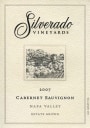 Silverado Estate Cabernet Sauvignon 2007 Front Label