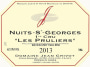 Domaine Jean Grivot Nuits-St-Georges Les Boudots Premier Cru 2013 Front Label