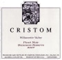 Cristom Sommers Reserve Pinot Noir 2007 Front Label