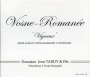 Jean Tardy Vosne-Romanee Vigneux 2012 Front Label