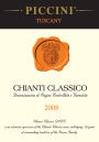 Piccini Chianti Classico 2008 Front Label