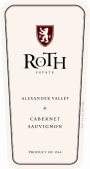 Roth Estate Alexander Valley Cabernet Sauvignon 2008 Front Label